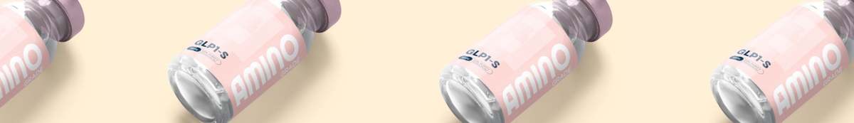 GLP1-S peptide vial extreme macro with pink cap